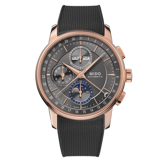 Mido Baroncelli Chronograph Moonphase M0276253706100