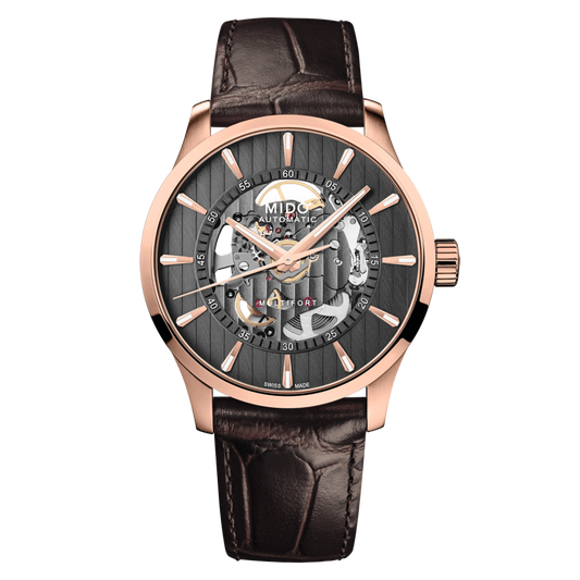 Mido Multifort Skeleton Vertigo M0384363606100