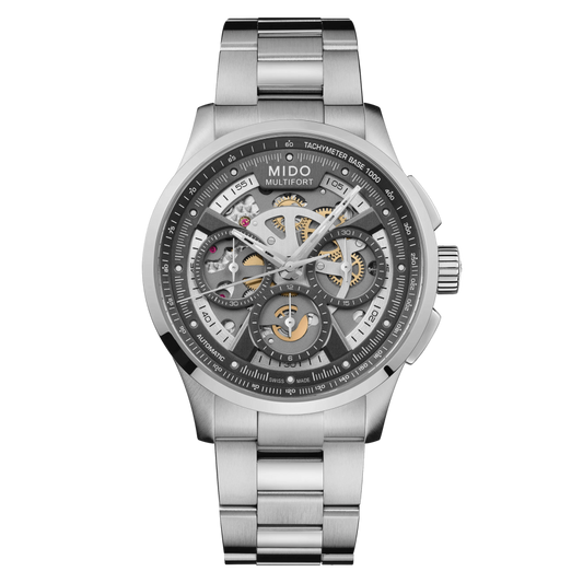 Mido Multifort Skeleton Chronograph M0386621106000