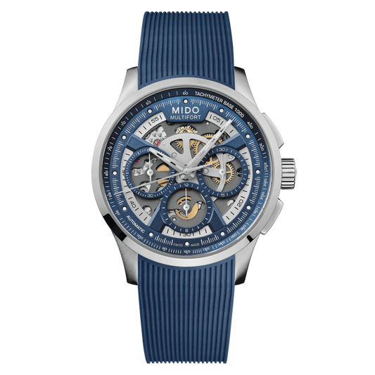 Mido Multifort Skeleton Chronograph M0386621704000