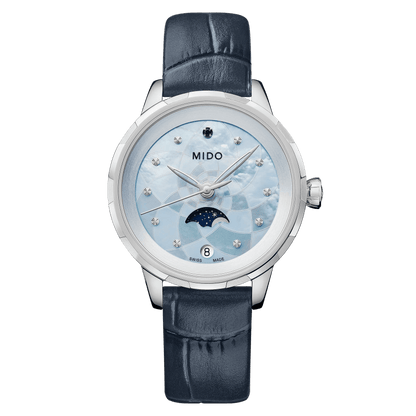 Mido Rainflower Moonphase Quartz M0430231613100