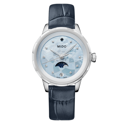 Mido Rainflower Moonphase Quartz M0430231613100