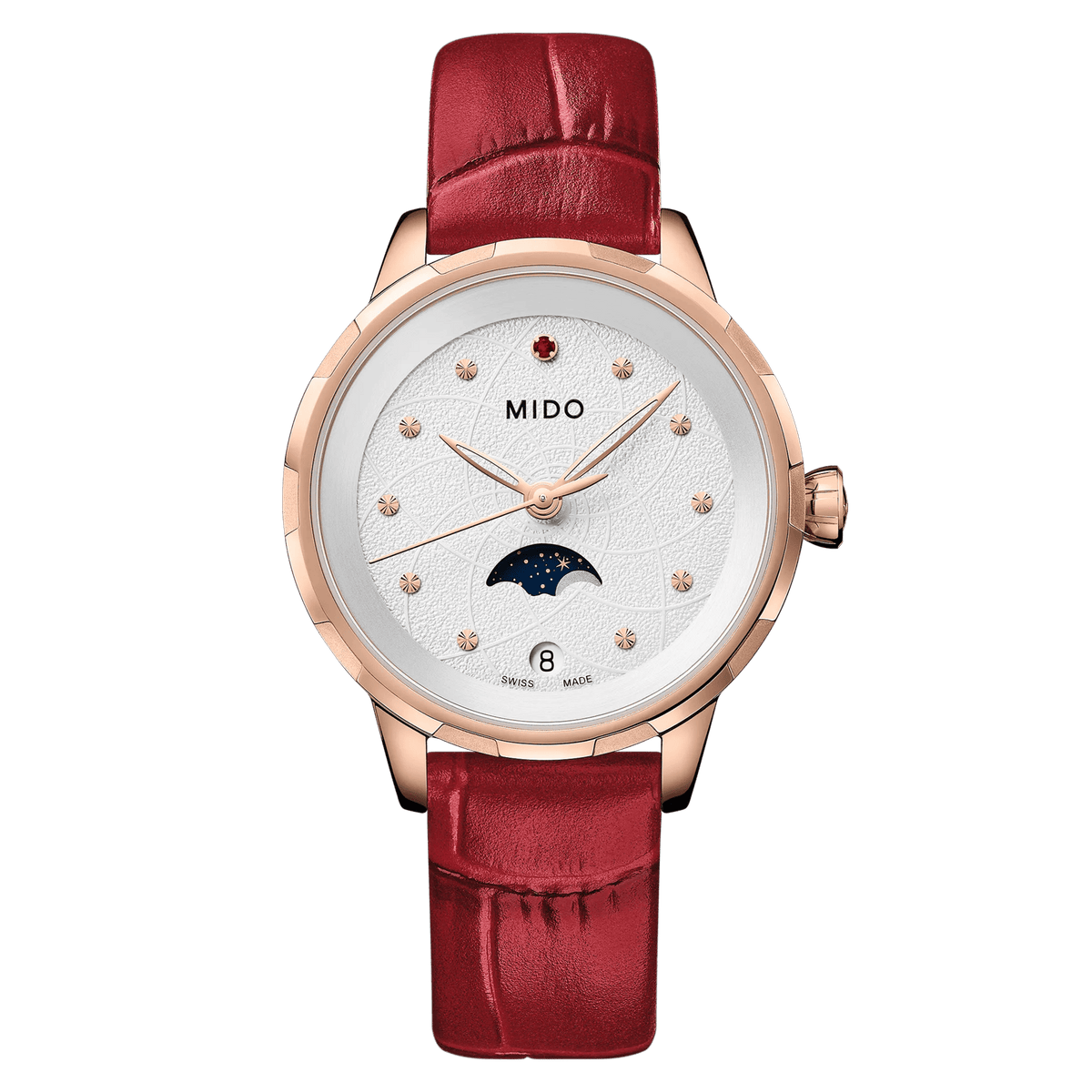 Mido Rainflower Moonphase Quartz M0430233603100