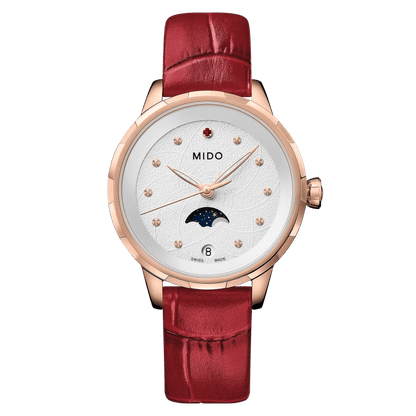 Mido Rainflower Moonphase Quartz M0430233603100