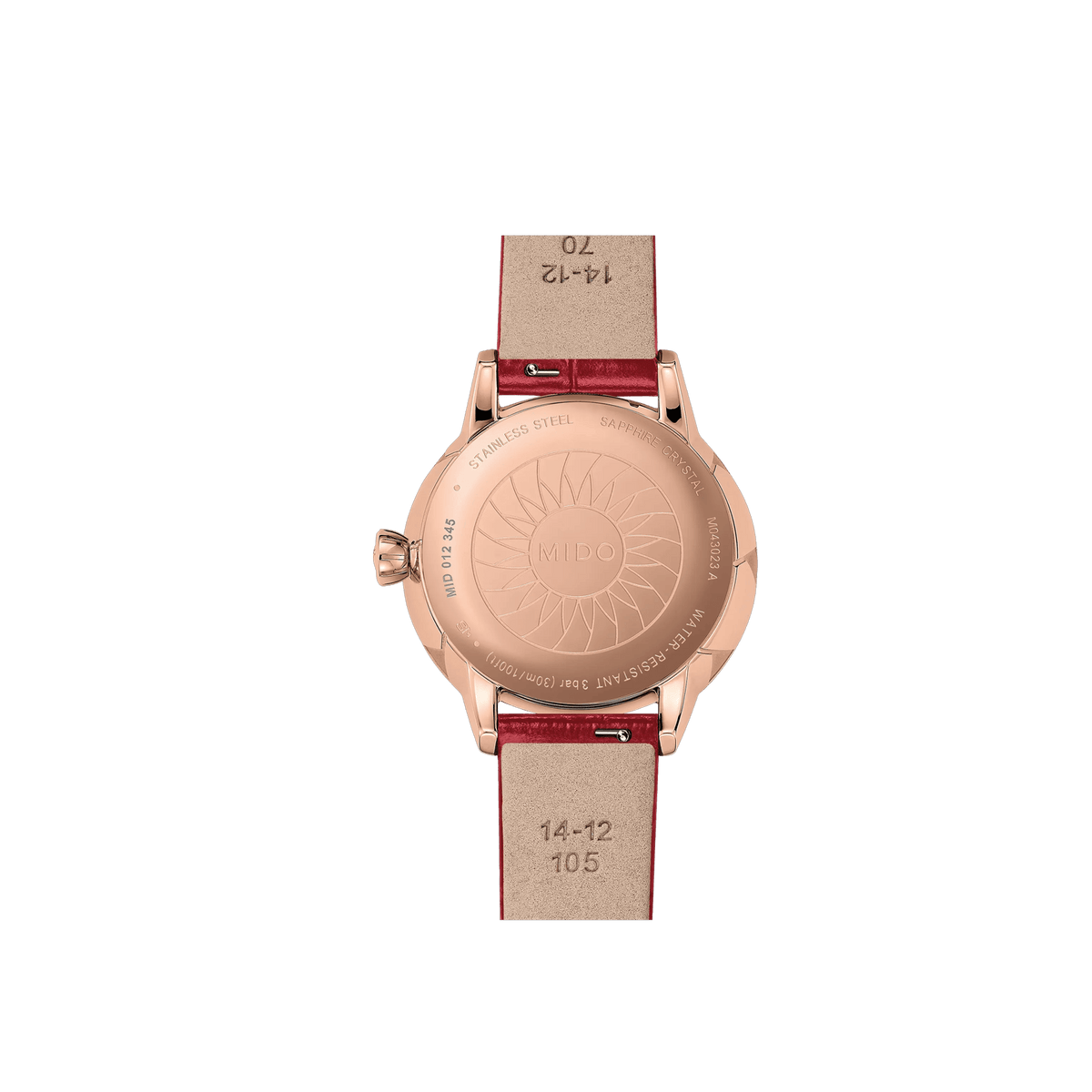 Mido Rainflower Moonphase Quartz M0430233603100