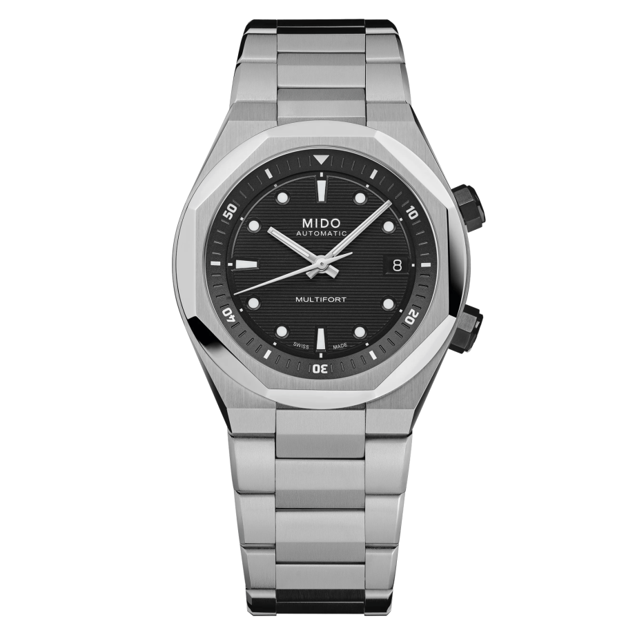 Mido Multifort 8 Two Crowns M0475071105100
