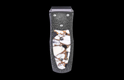 William Henry MONEY CLIP M4 WHITE BUFFALO