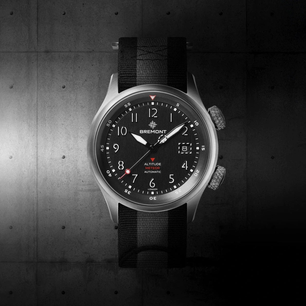 Bremont Watches | Mens | Altitude Altitude MB Meteor ALT42-MT-TI-BKBK-N-S