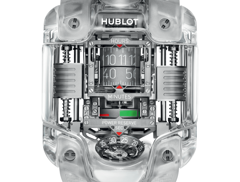 Hublot MP-10 Tourbillon Weight Energy System Sapphire 41.5 mm 910.JX.0001.RT