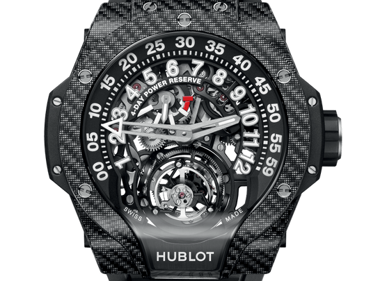 Hublot MP-13 Tourbillon Bi-Axis Retrograde Black Carbon 44 mm 913.YT.1170.RX