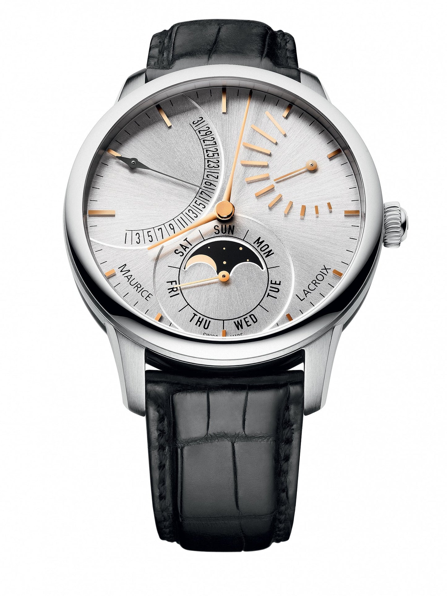 Maurice Lacroix Masterpiece Lune Retrograde MP6528-SS001-130-1