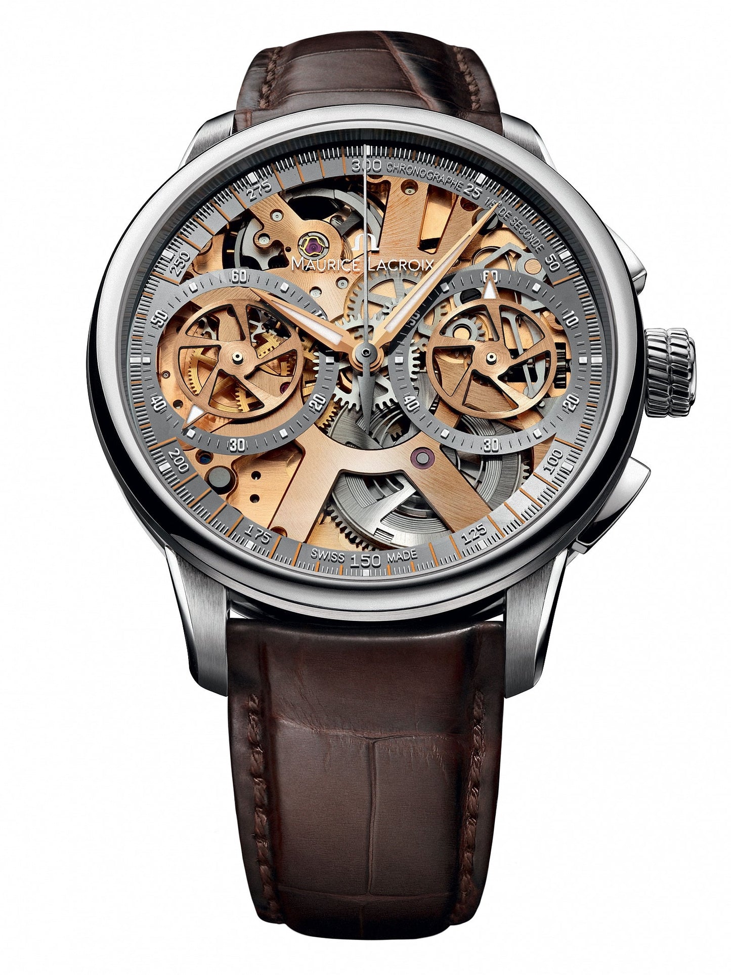 Maurice Lacroix Masterpiece Le Chronographe Squelette MP7128-SS001-500-1