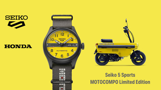 Seiko 5 Field series MOTOCOMPO Limited Edition HDB010
