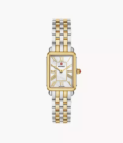 Michele Deco Park Two-Tone 18K Gold-Plated Watch MWW06E000145