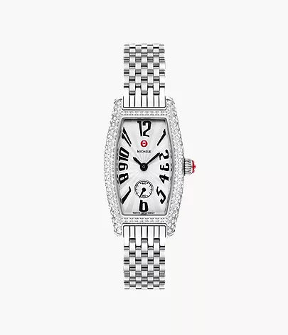 Michele Special Edition Coquette Diamond Stainless Steel Watch MWW08B000285