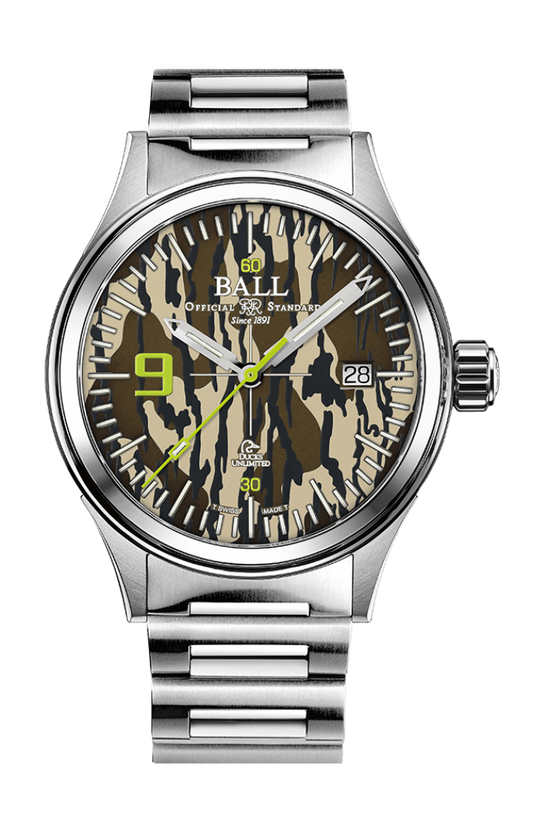 Fireman Ducks Unlimited Camouflage with free NATO strap