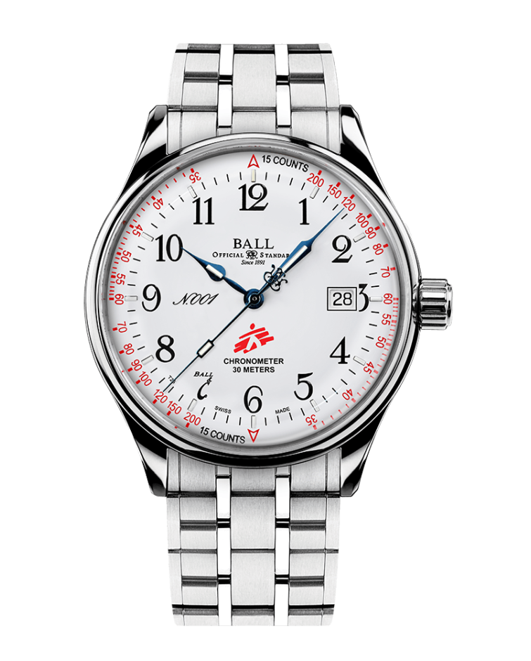 Ball Trainmaster MSF 55 (40mm) NM3288D-S4CJ-WH