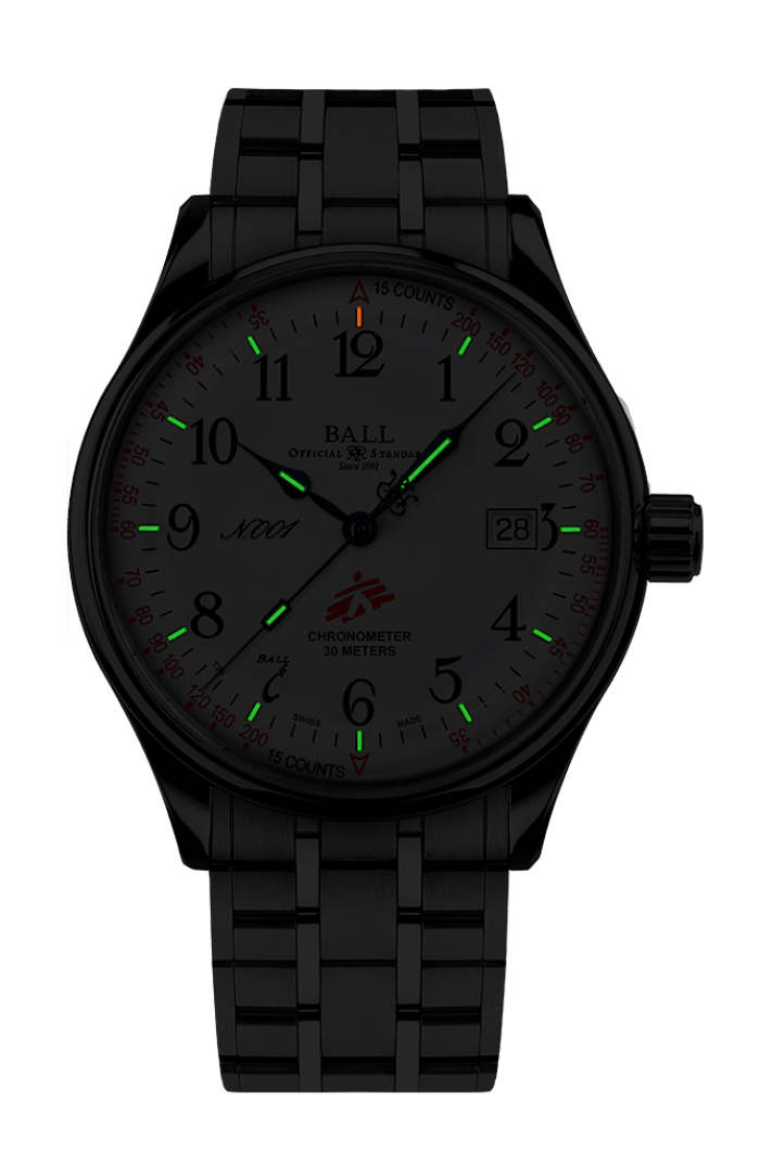 Ball Trainmaster MSF 55 (40mm) NM3288D-S4CJ-WH