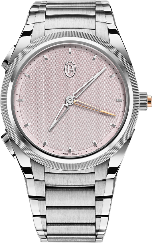 Parmigiani Fleurier TONDA PF MINUTE RATTRAPANTE STEEL PLATINUM ARCTIC ROSE - Parmigiani Fleurier PFC904-1020002-100182