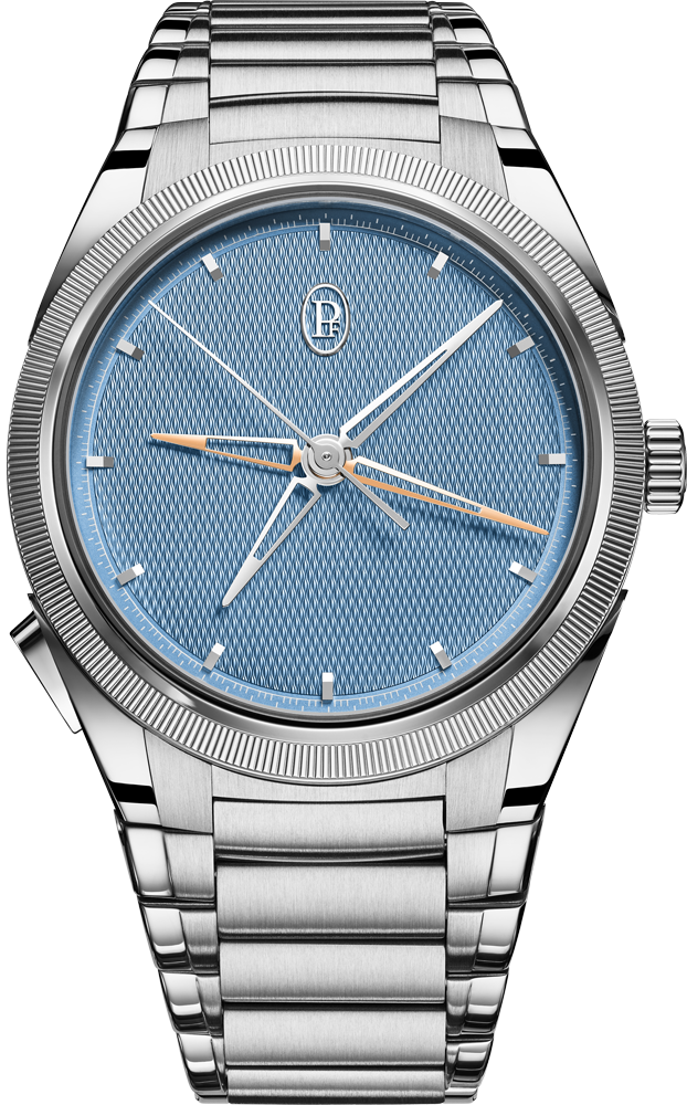 Parmigiani Fleurier TONDA PF CHRONOGRAPHE MYSTERIEUX STEEL PLATINUM MINERAL BLUE - Parmigiani Fleurier PFC908-1020001-100182