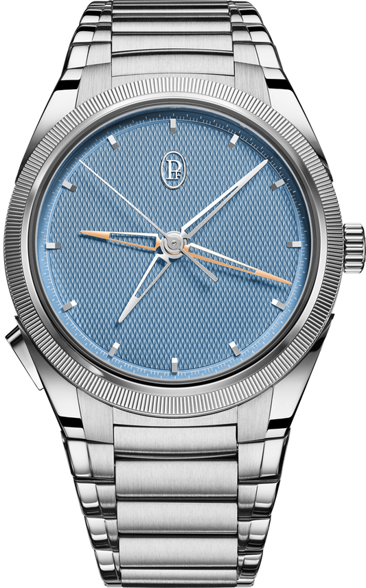 Parmigiani Fleurier TONDA PF CHRONOGRAPHE MYSTERIEUX STEEL PLATINUM MINERAL BLUE - Parmigiani Fleurier PFC908-1020001-100182