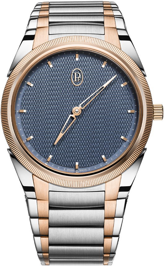 Parmigiani Fleurier TONDA PF MICRO-ROTOR NO DATE STEEL ROSE GOLD STONE BLUE - Parmigiani Fleurier PFC914-1020022-100182