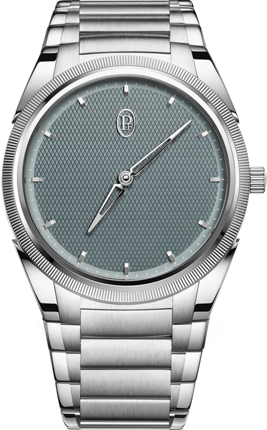 Parmigiani Fleurier TONDA PF MICRO-ROTOR NO DATE STEEL PLATINUM AGAVE BLUE - Parmigiani Fleurier PFC914-1020023-100182