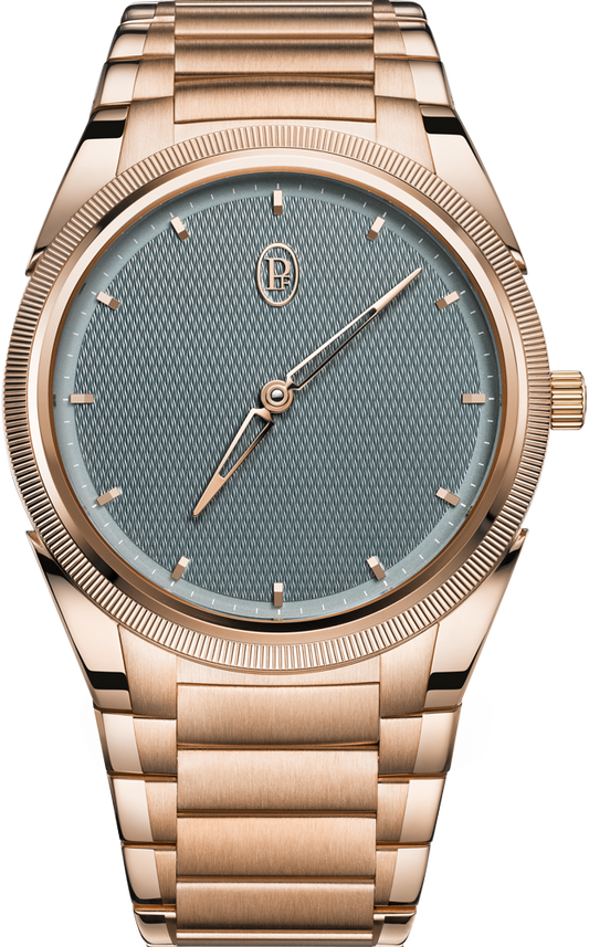 Parmigiani Fleurier TONDA PF MICRO-ROTOR NO DATE ROSE GOLD AGAVE BLUE - Parmigiani Fleurier PFC914-2020023-200182