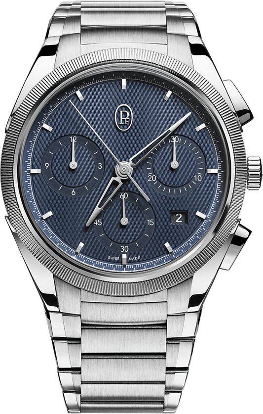 Parmigiani Fleurier TONDA PF CHRONOGRAPH STEEL PLATINUM MILANO BLUE COSC - Parmigiani Fleurier PFC915-1020001-100182