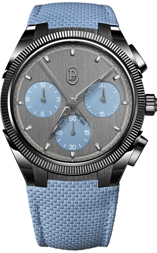 Parmigiani Fleurier TONDA PF SPORT CHRONOGRAPH NO DATE ULTRA-CERMET MINERAL BLUE COSC - Parmigiani Fleurier PFC931-1020024-400182