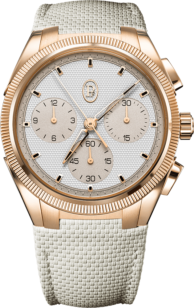 Parmigiani Fleurier TONDA PF SPORT CHRONOGRAPH NO DATE ROSE GOLD SILVER SANDSTONE COSC - Parmigiani Fleurier PFC931-2020021-400182