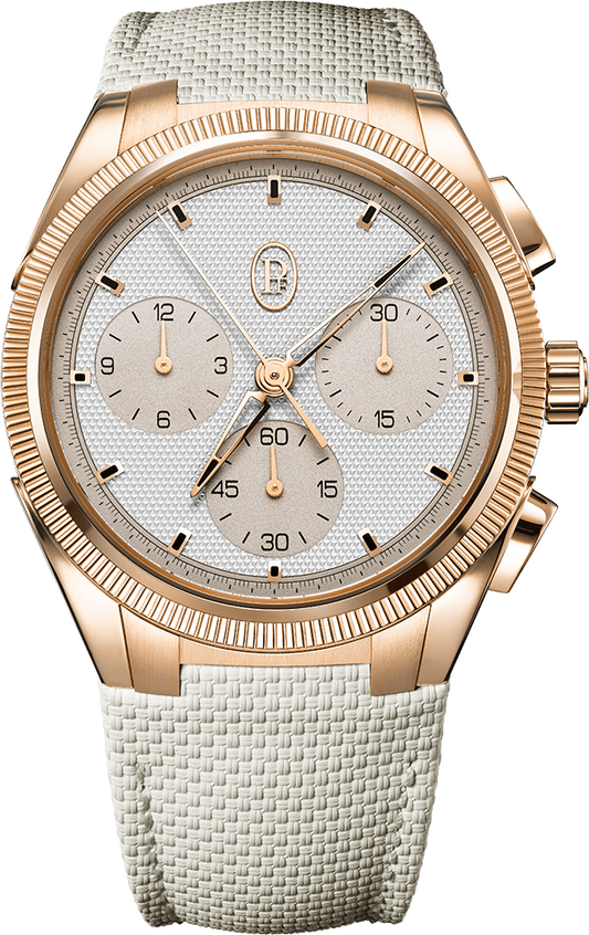 Parmigiani Fleurier TONDA PF SPORT CHRONOGRAPH NO DATE ROSE GOLD SILVER SANDSTONE COSC - Parmigiani Fleurier PFC931-2020021-400182
