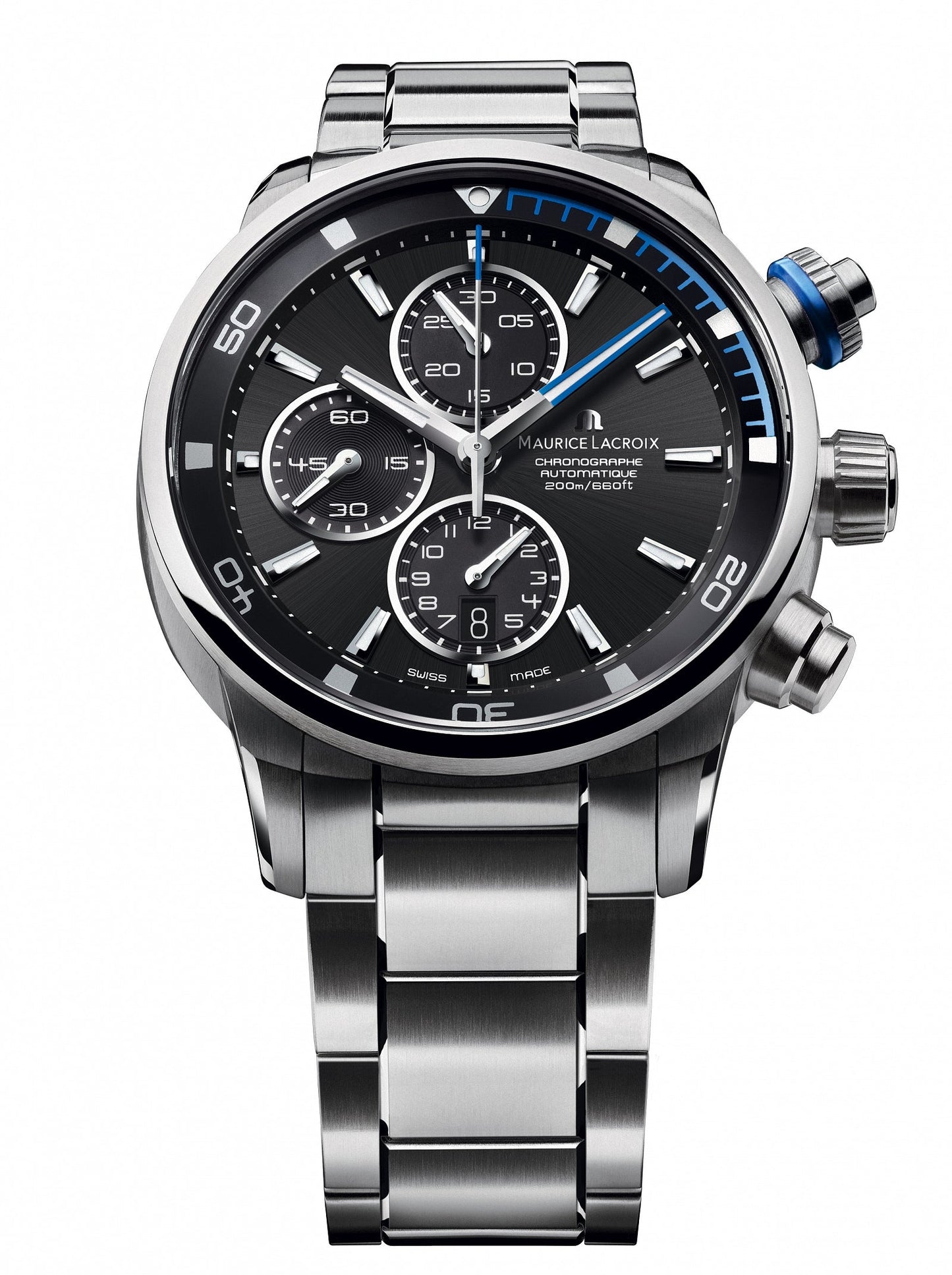 Maurice Lacroix Pontos S Automatic Chronograph Men's Watch PT6008-SS002-331