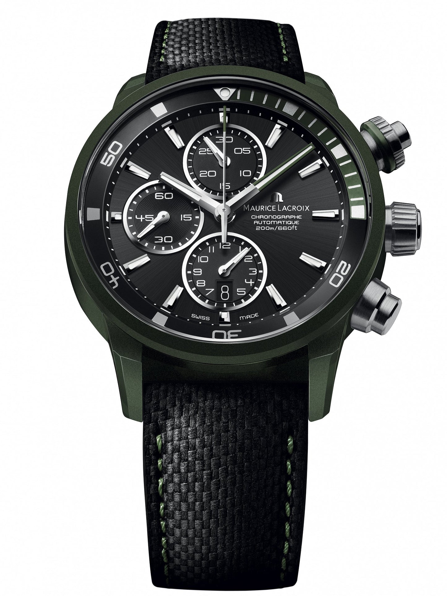 Maurice Lacroix Pontos S Extreme Chronograph Automatic Men's Watch PT6028-ALB21-331