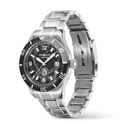 Montblanc Iced Sea Automatic Date - Steel - Ceramic - Black - Montblanc® US MB129371