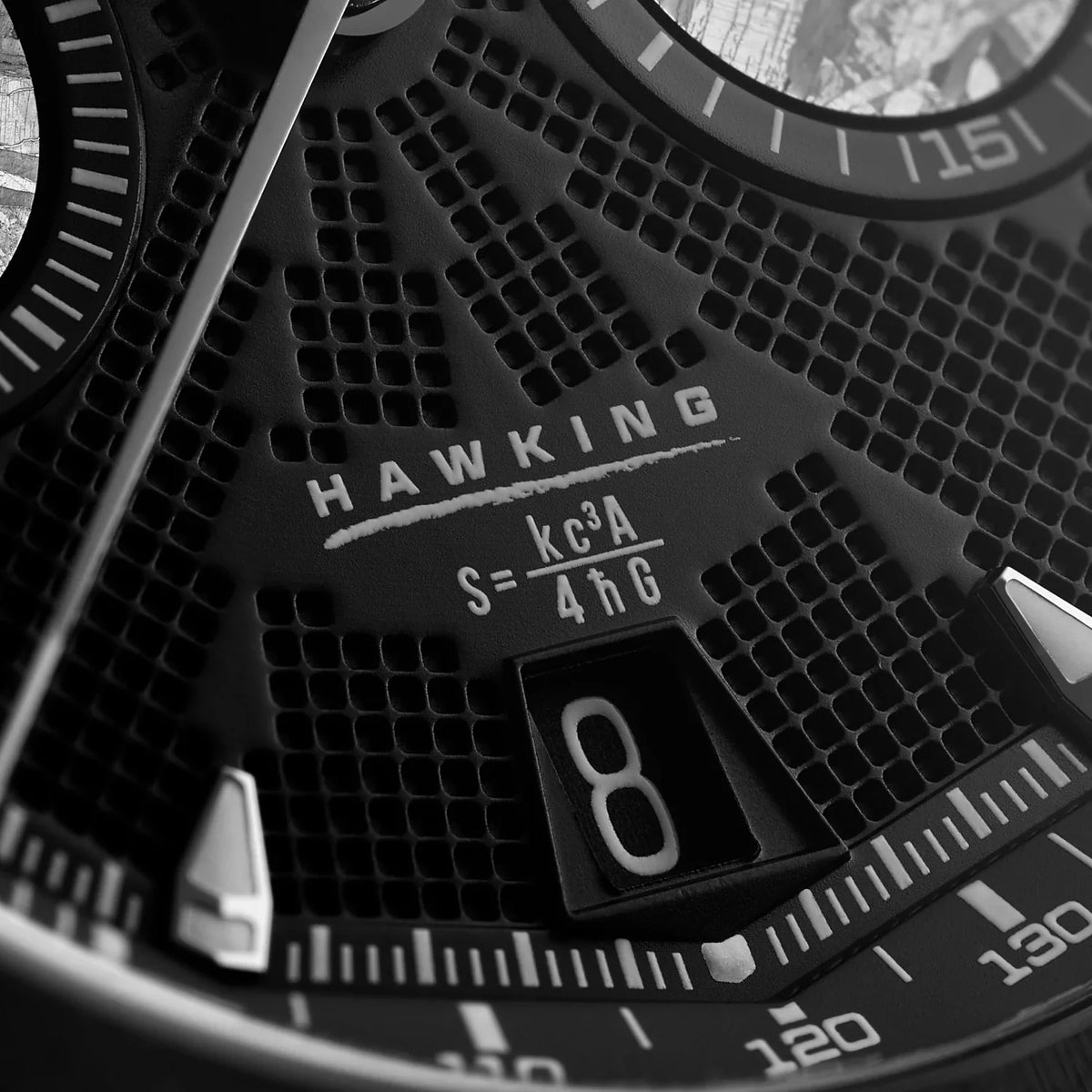 Bremont Watches | Mens | Supernova Supernova 41mm Chronograph Hawking Edition Bracelet SN41-CHR-DLC-HWK-B