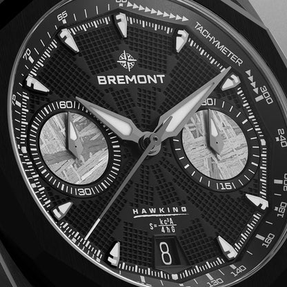Bremont Watches | Mens | Supernova Supernova 41mm Chronograph Hawking Edition Bracelet SN41-CHR-DLC-HWK-B