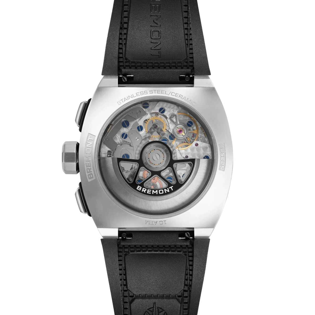 Bremont Watches | Mens | Supernova Supernova 41mm Chronograph Rubber Strap SN41-CHR-SS-BK-R-S