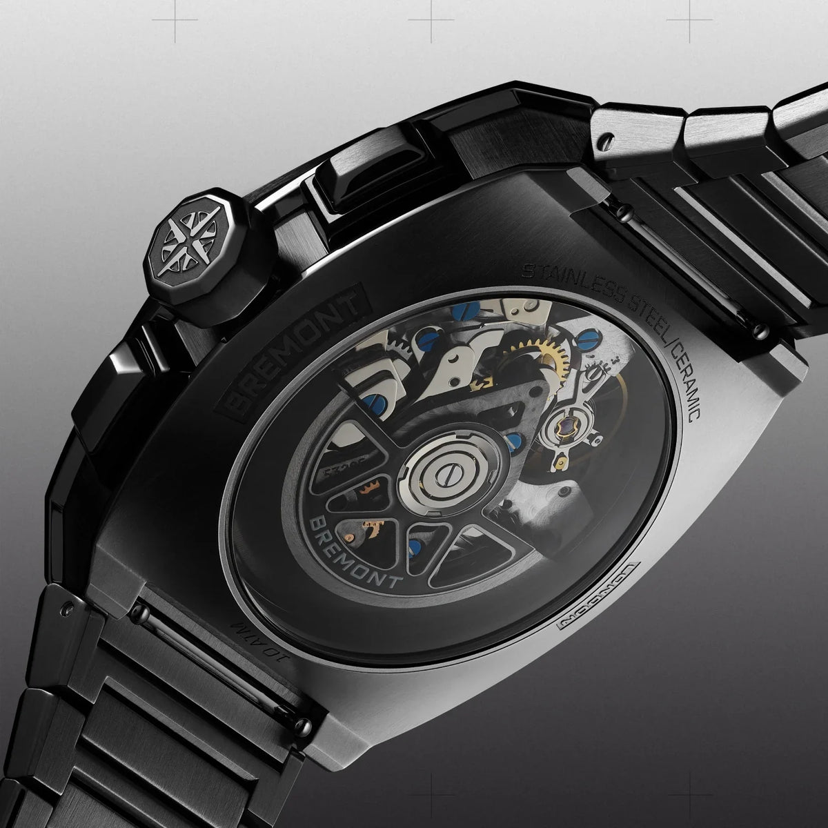 Bremont Watches | Mens | Supernova Supernova 41mm Chronograph Rubber Strap SN41-CHR-SS-BK-R-S