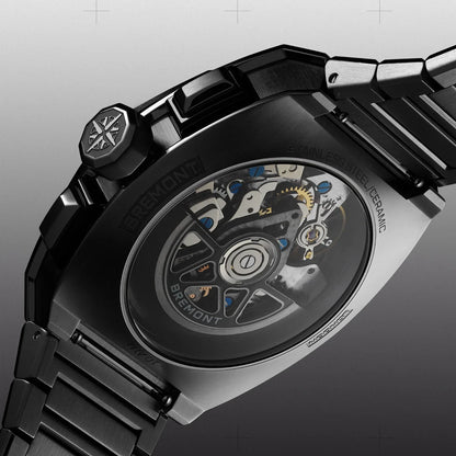 Bremont Watches | Mens | Supernova Supernova 41mm Chronograph Rubber Strap SN41-CHR-SS-BK-R-S