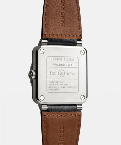 Bell & Ross Watch BR-03 GMT Blue BR0393-BLU-ST/SCA