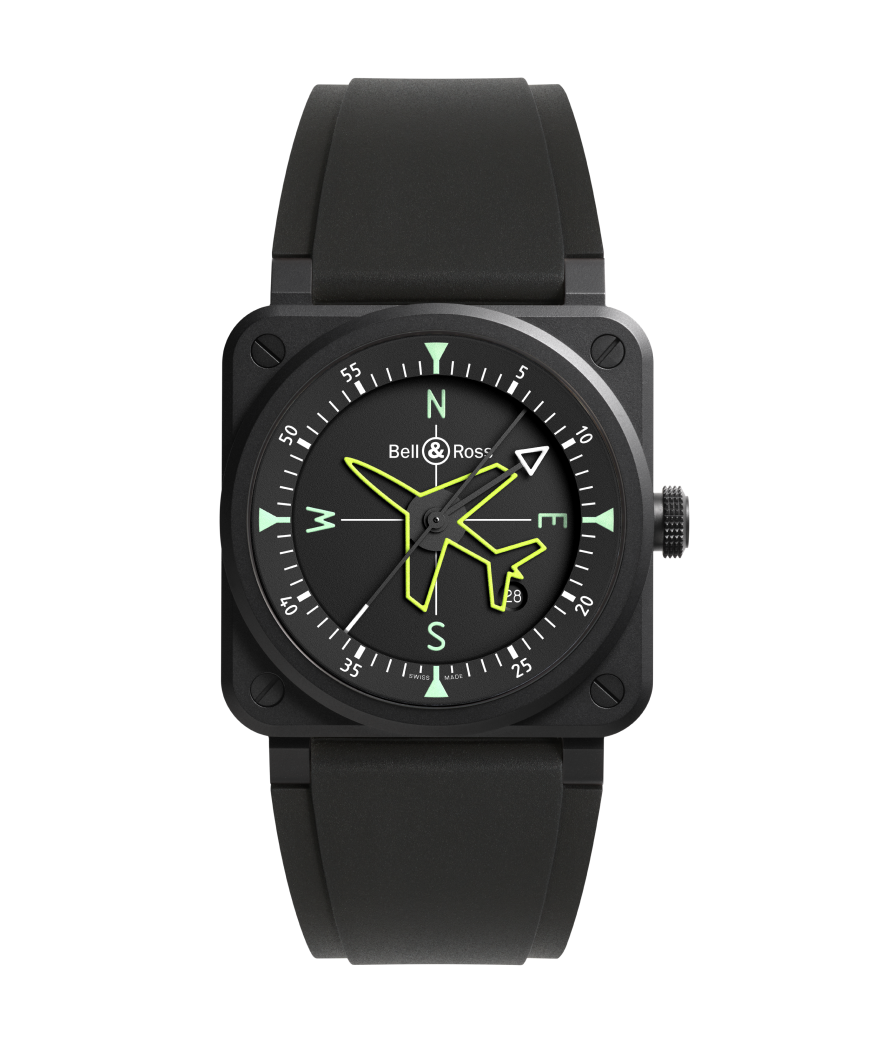 Bell & Ross Watch BR-03 Gyrocompass BR03A-CPS-CE/SRB