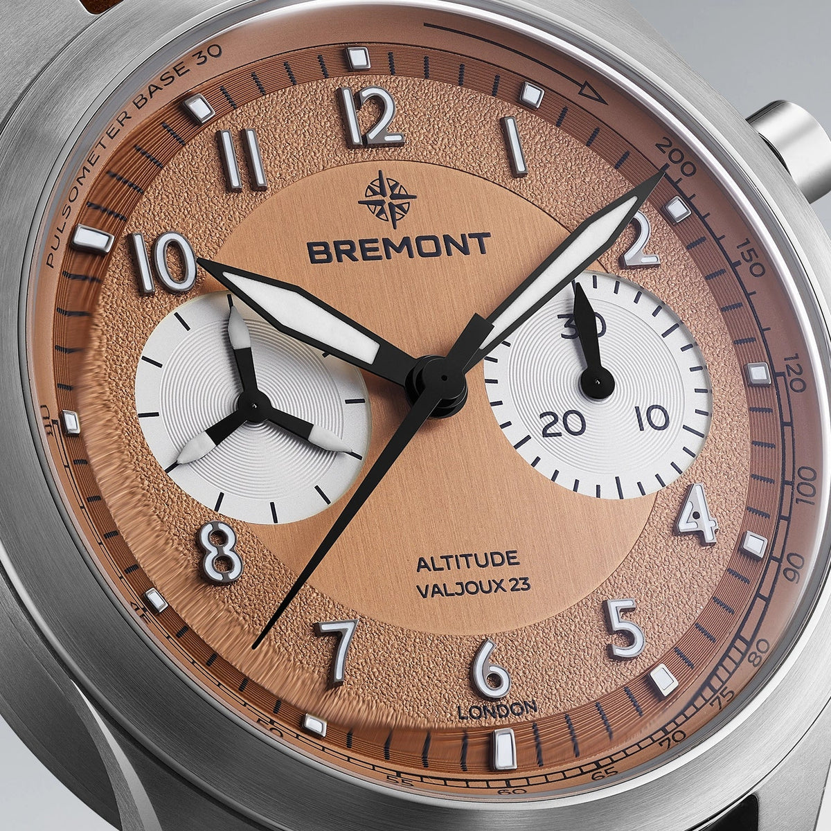 Bremont Watches | Mens | Altitude Altitude Chronograph Pulsograph Valjoux 23 ALT42-CHR-V-TI-SM-L-S