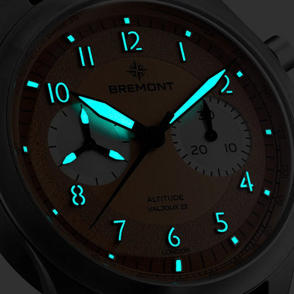 Bremont Watches | Mens | Altitude Altitude Chronograph Pulsograph Valjoux 23 ALT42-CHR-V-TI-SM-L-S