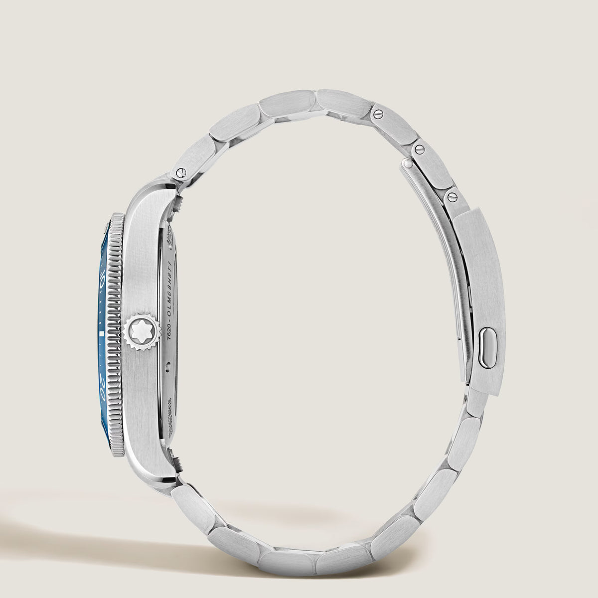Montblanc Iced Sea Automatic Date 0 Oxygen - STEEL, ALUMINIUM - Light blue - Montblanc® US MB134022