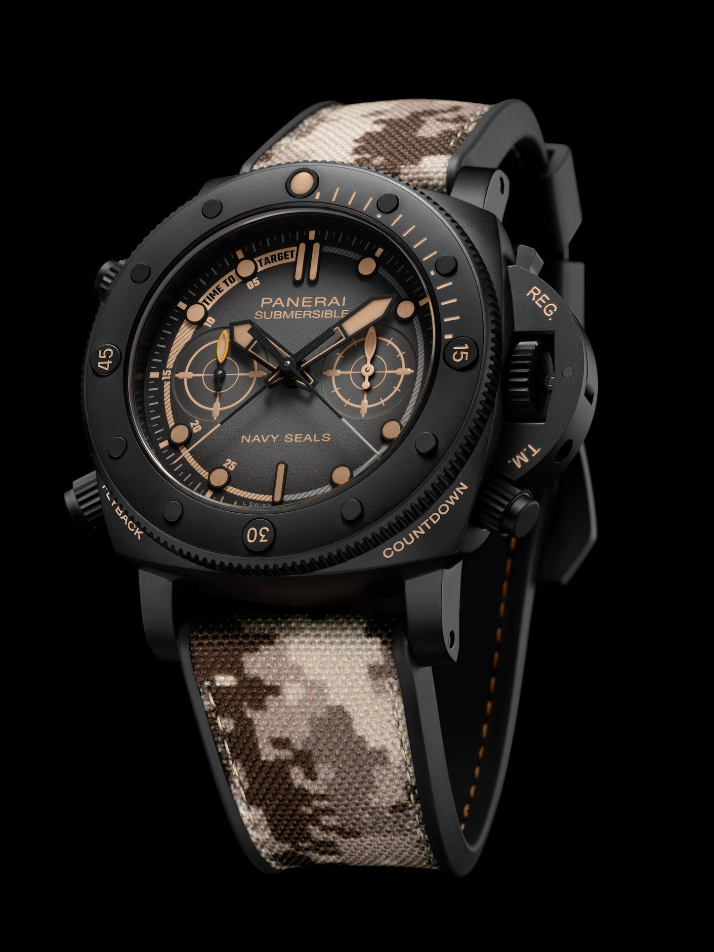 Submersible Chrono Navy SEALs Titanio 47 mm