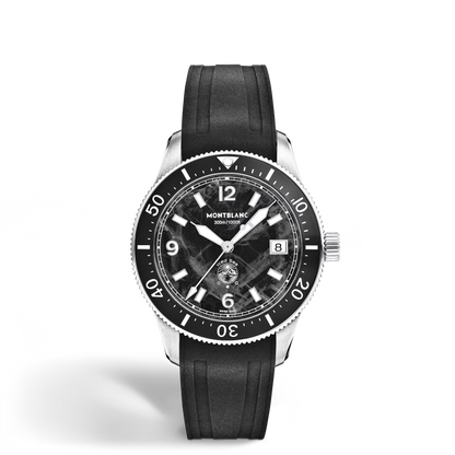 Montblanc Iced Sea Automatic Date 0 Oxygen - Steel - Ceramic - Black - Montblanc® US MB136542