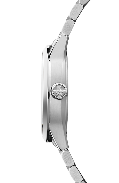 Raymond Weil simple Freelancer Men's Automatic Blue Dial Stainless Steel Bracelet Watch, 40 mm 2741-ST-50001