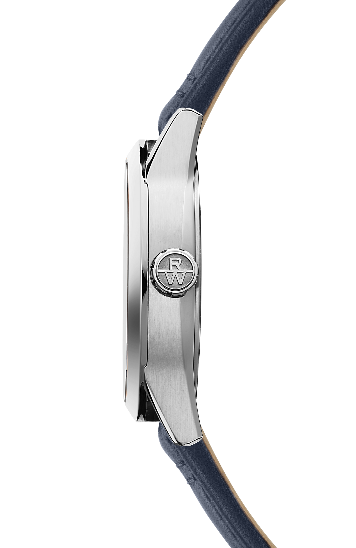 Raymond Weil simple Freelancer Men's Automatic White Dial Leather Strap Watch, 40 mm 2741-STC-30001
