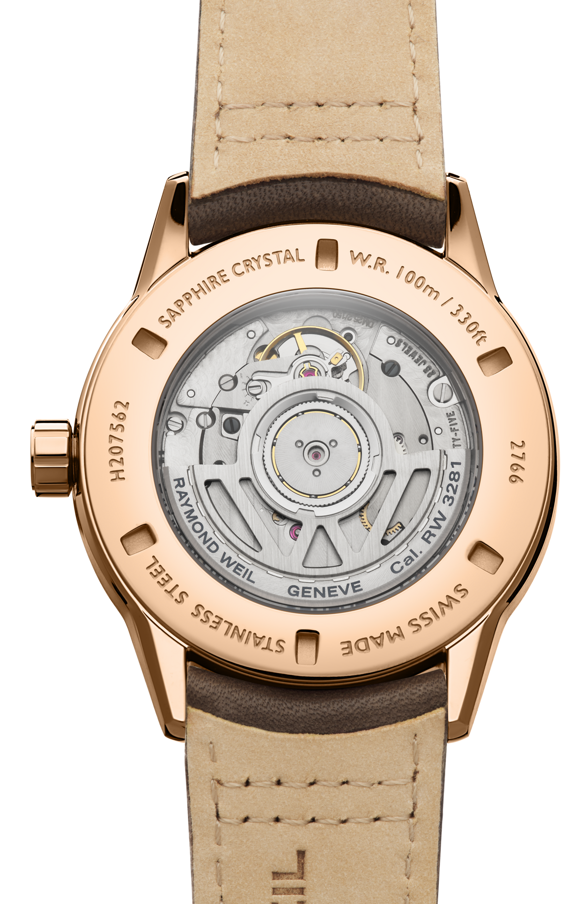 Raymond Weil simple Freelancer Automatic Complete Calendar Dune Sunray Dial Watch, 40 mm 2766-PC5-64001